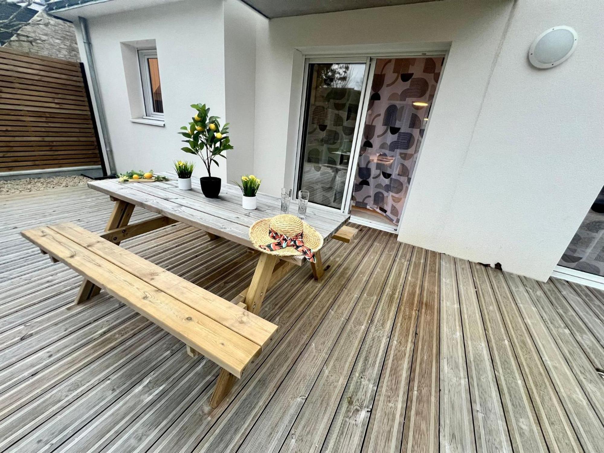 Le Belaven, Neuf, Cosy, Terrasse, Jardin, Kerfany Plage, 1 A 6 Pers Moëlan-sur-Mer Exterior foto