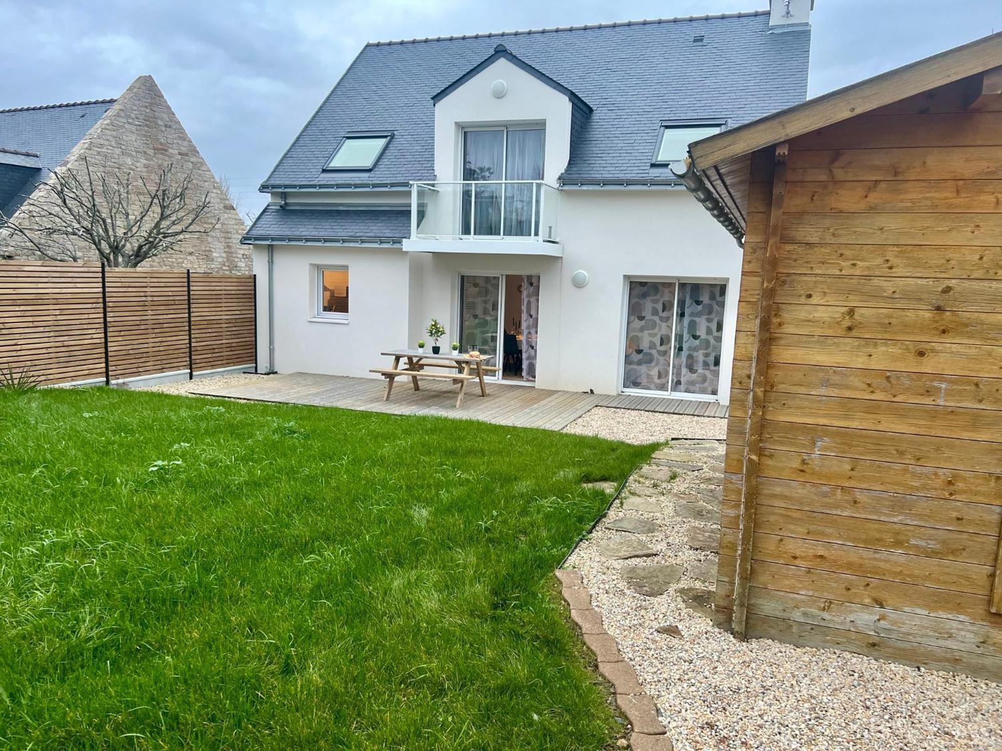 Le Belaven, Neuf, Cosy, Terrasse, Jardin, Kerfany Plage, 1 A 6 Pers Moëlan-sur-Mer Exterior foto
